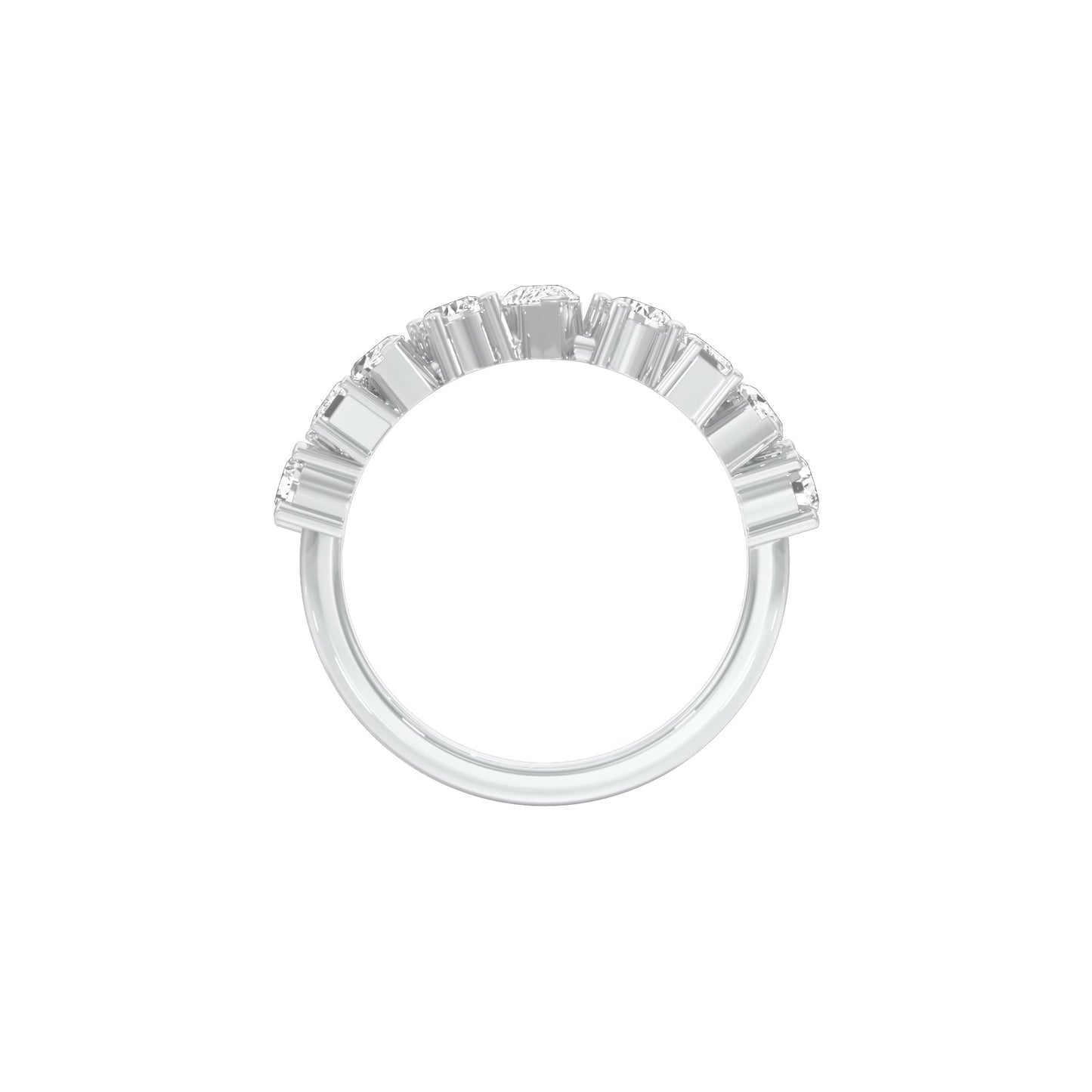 DLR001743 18 KT / White Gold / 22