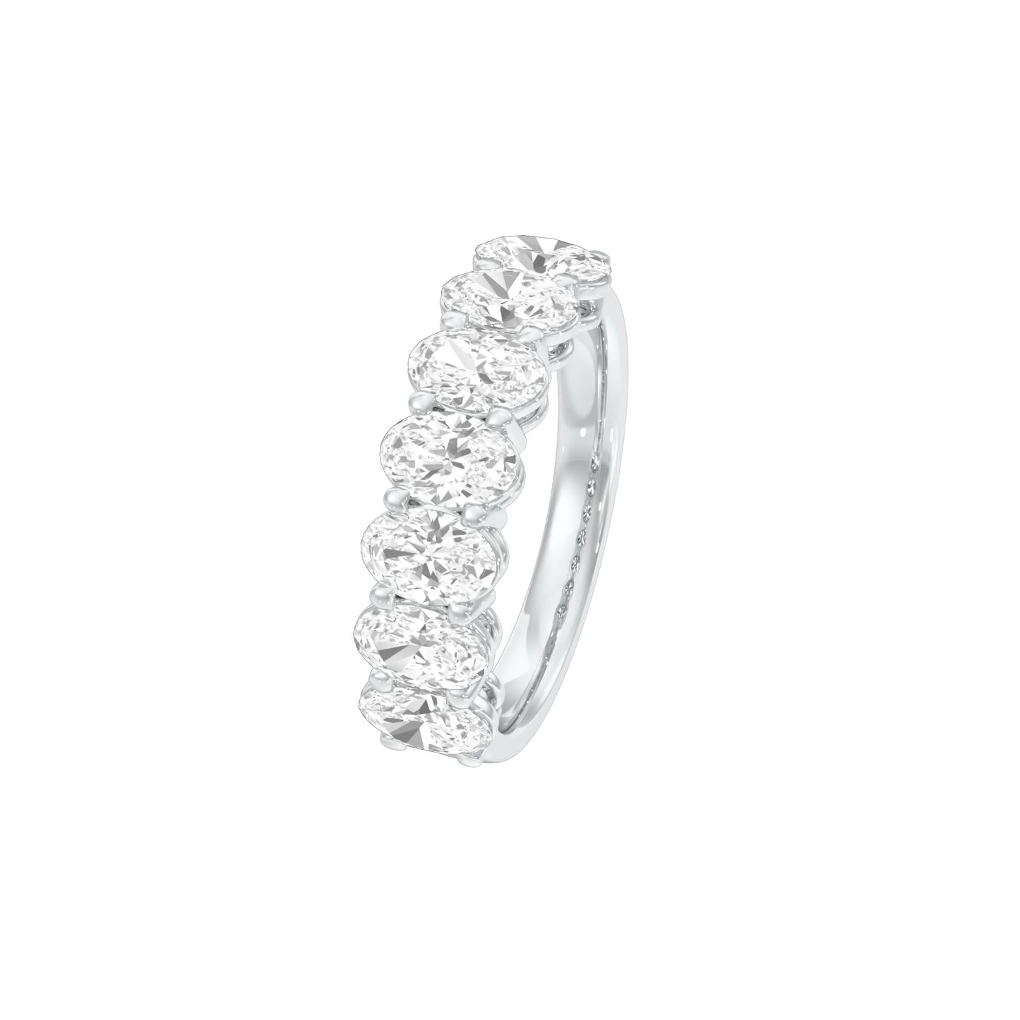 DLR001744 18 KT / White Gold / 22