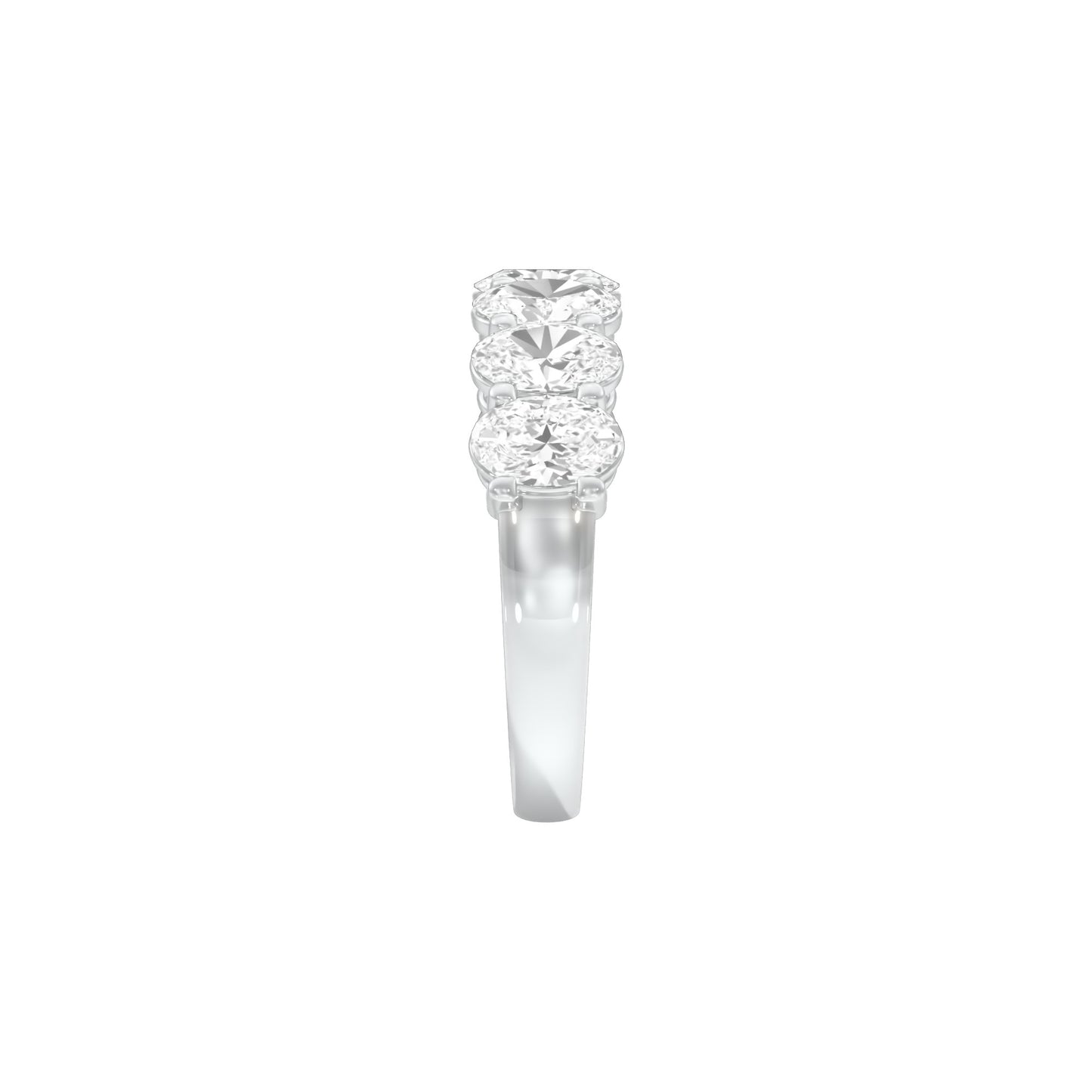 DLR001744 18 KT / White Gold / 22