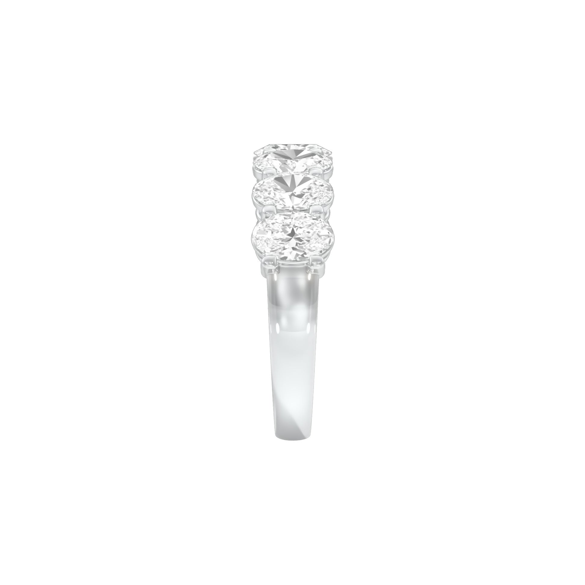 DLR001744 18 KT / White Gold / 22