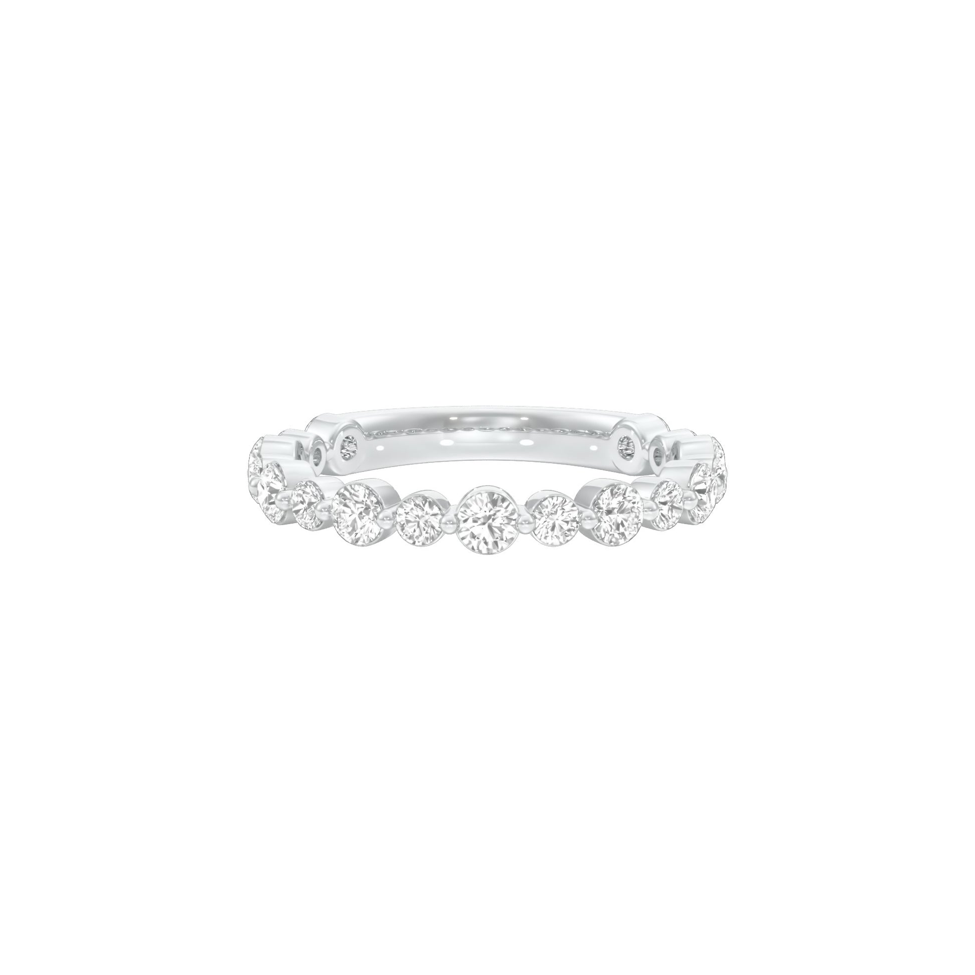 DLR001745 18 KT / White Gold / 22