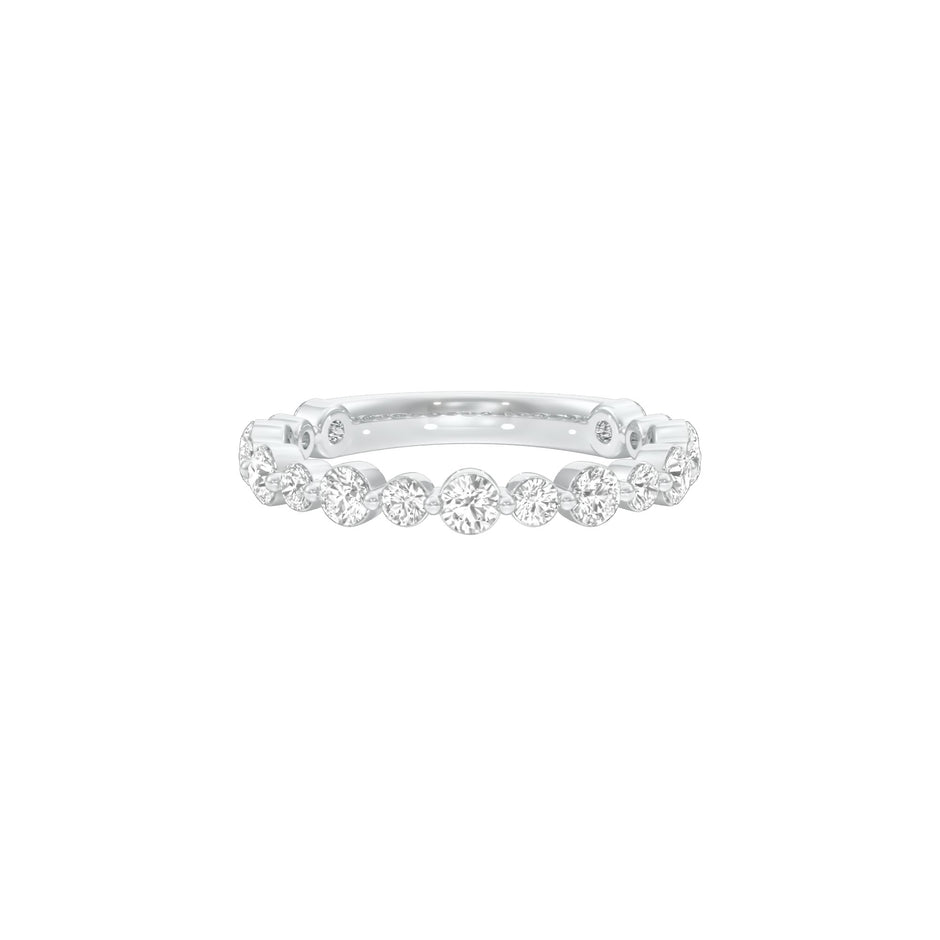 DLR001745 18 KT / White Gold / 22