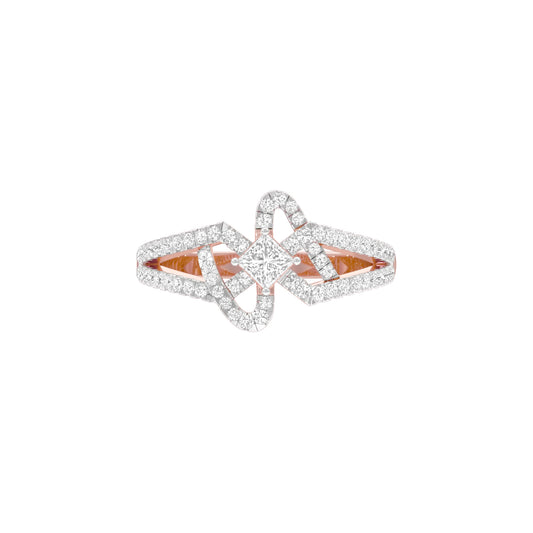 Midnight Elixir Diamond Cocktail Ring 18 KT / Rose Gold / 18