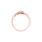 Midnight Elixir Diamond Cocktail Ring 18 KT / Rose Gold / 18