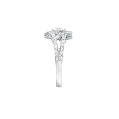 Midnight Elixir Diamond Cocktail Ring 18 KT / White Gold / 18