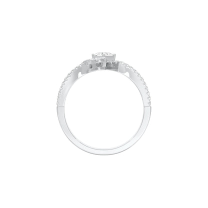 Midnight Elixir Diamond Cocktail Ring 18 KT / White Gold / 18