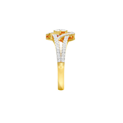 Midnight Elixir Diamond Cocktail Ring 18 KT / Yellow Gold / 18