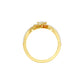 Midnight Elixir Diamond Cocktail Ring 18 KT / Yellow Gold / 18