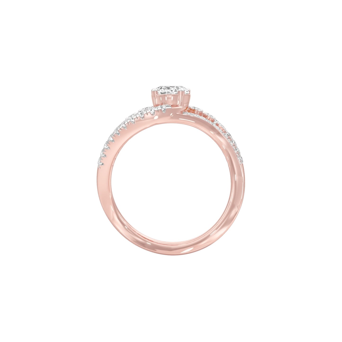DLR001769 18 KT / Rose Gold / 22
