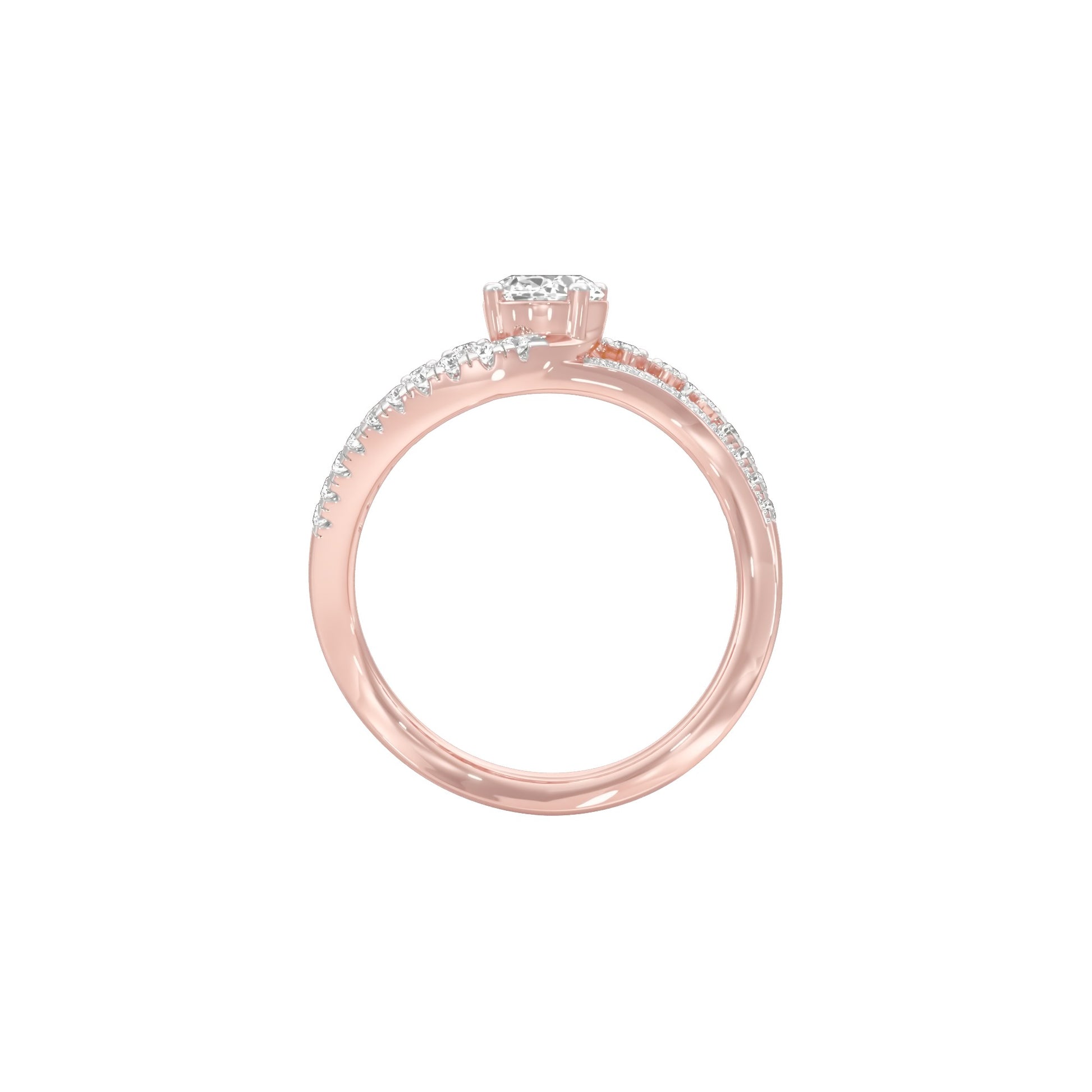 DLR001769 18 KT / Rose Gold / 22