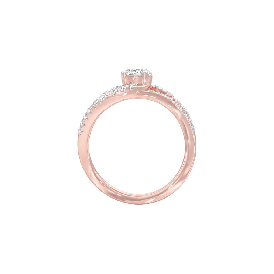 DLR001769 18 KT / Rose Gold / 22
