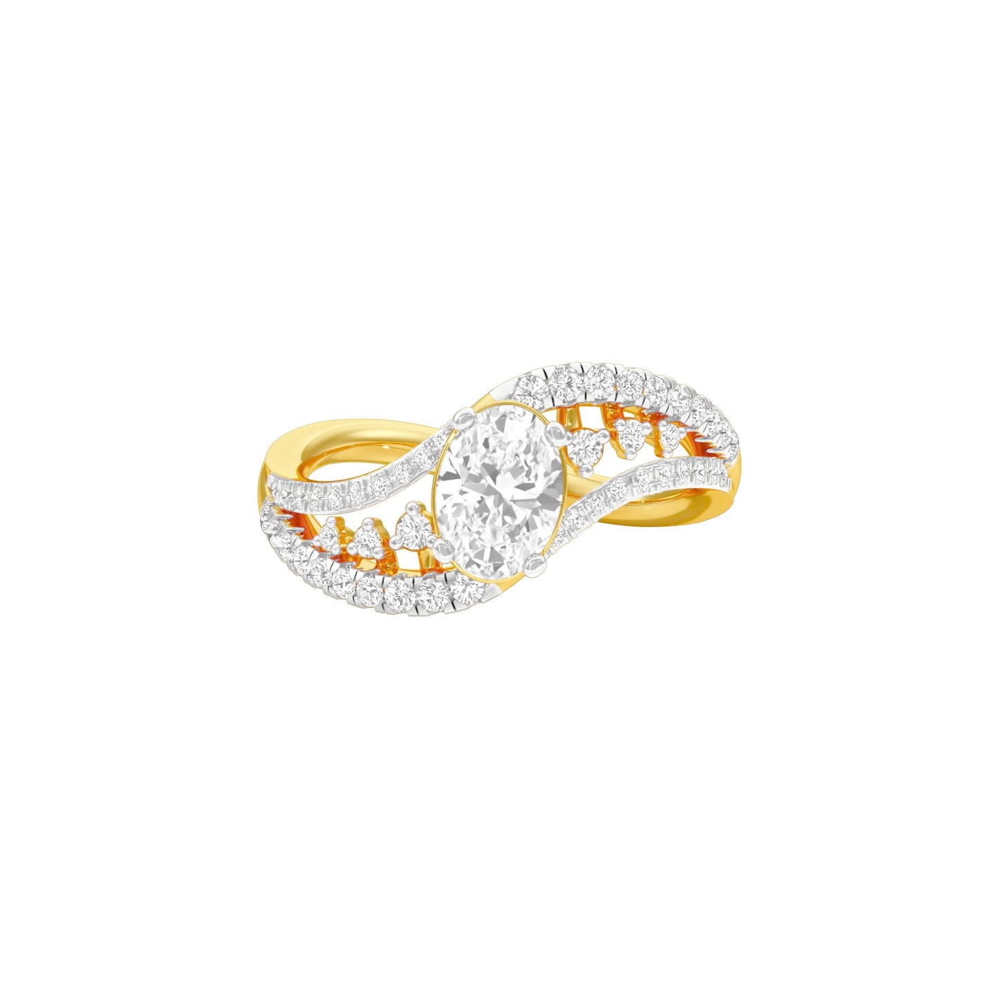 DLR001769 18 KT / Yellow Gold / 22