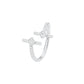 Wanderlust Open Diamond Ring 18 KT / White Gold / 18