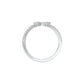 Wanderlust Open Diamond Ring 18 KT / White Gold / 18
