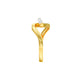 Sheen S-Curve Diamond Ring 18 KT / Yellow Gold / 18