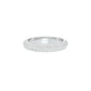 Cosmic Pave Loop Diamond Band Ring 18 KT / White Gold / 18