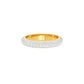 Cosmic Pave Loop Diamond Band Ring 18 KT / Yellow Gold / 18