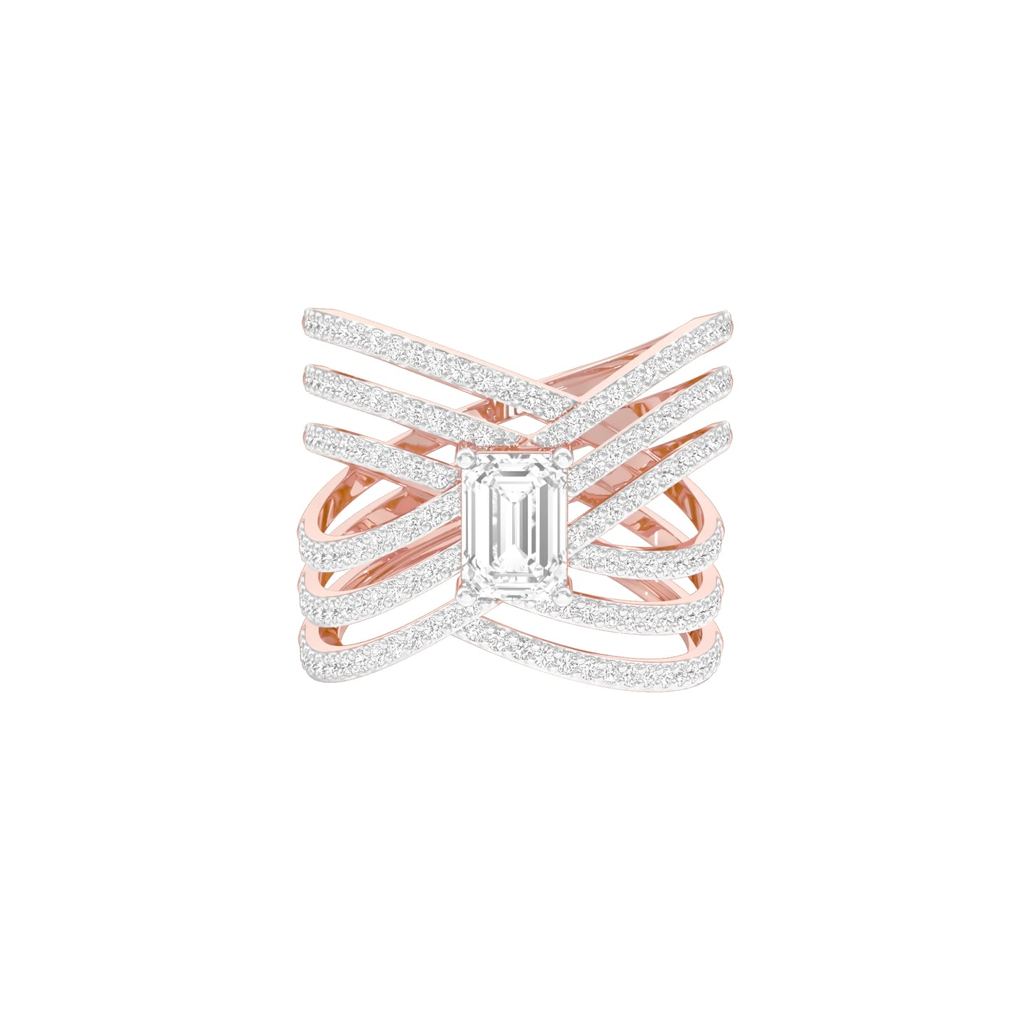 DLR001783 18 KT / Rose Gold / 22