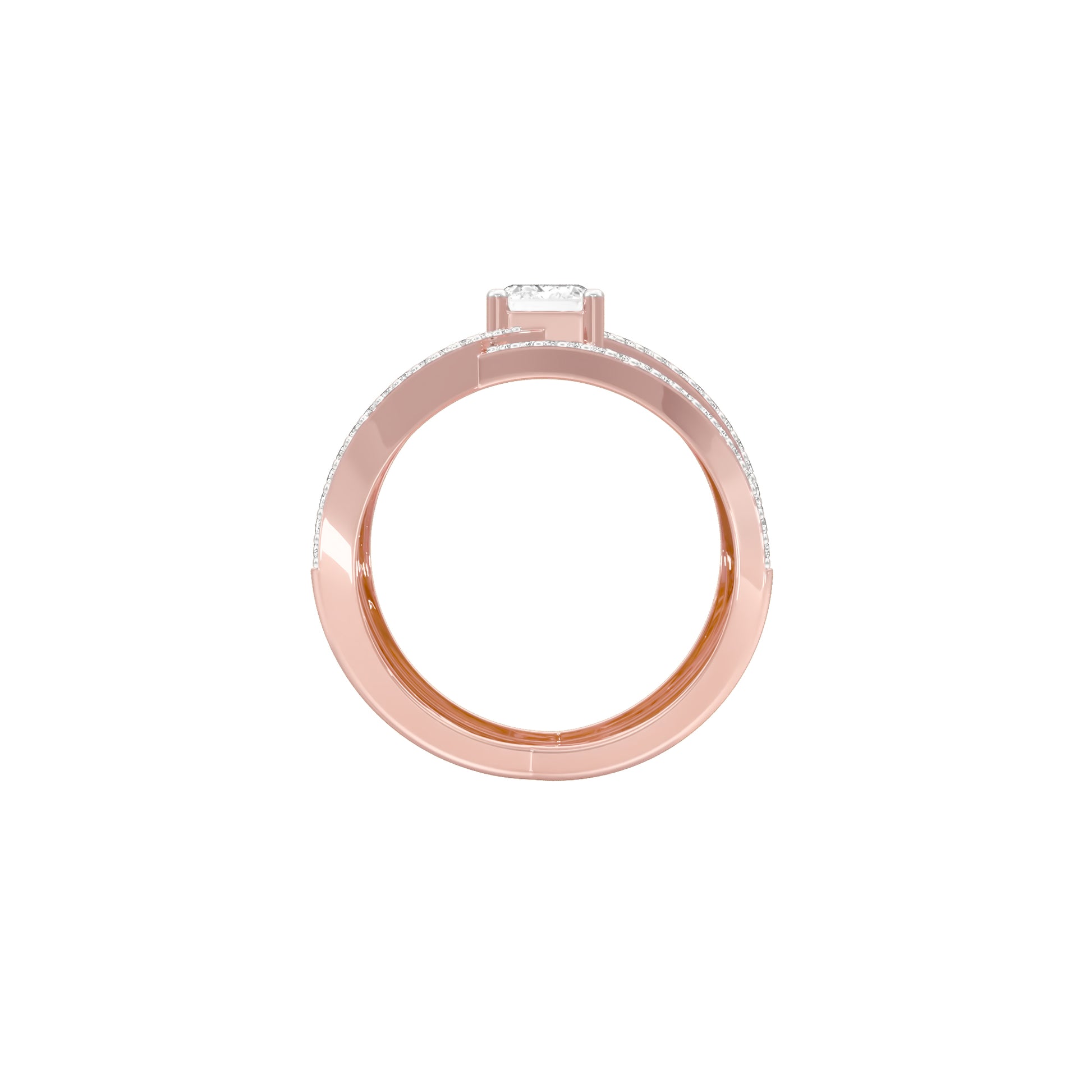 DLR001783 18 KT / Rose Gold / 22