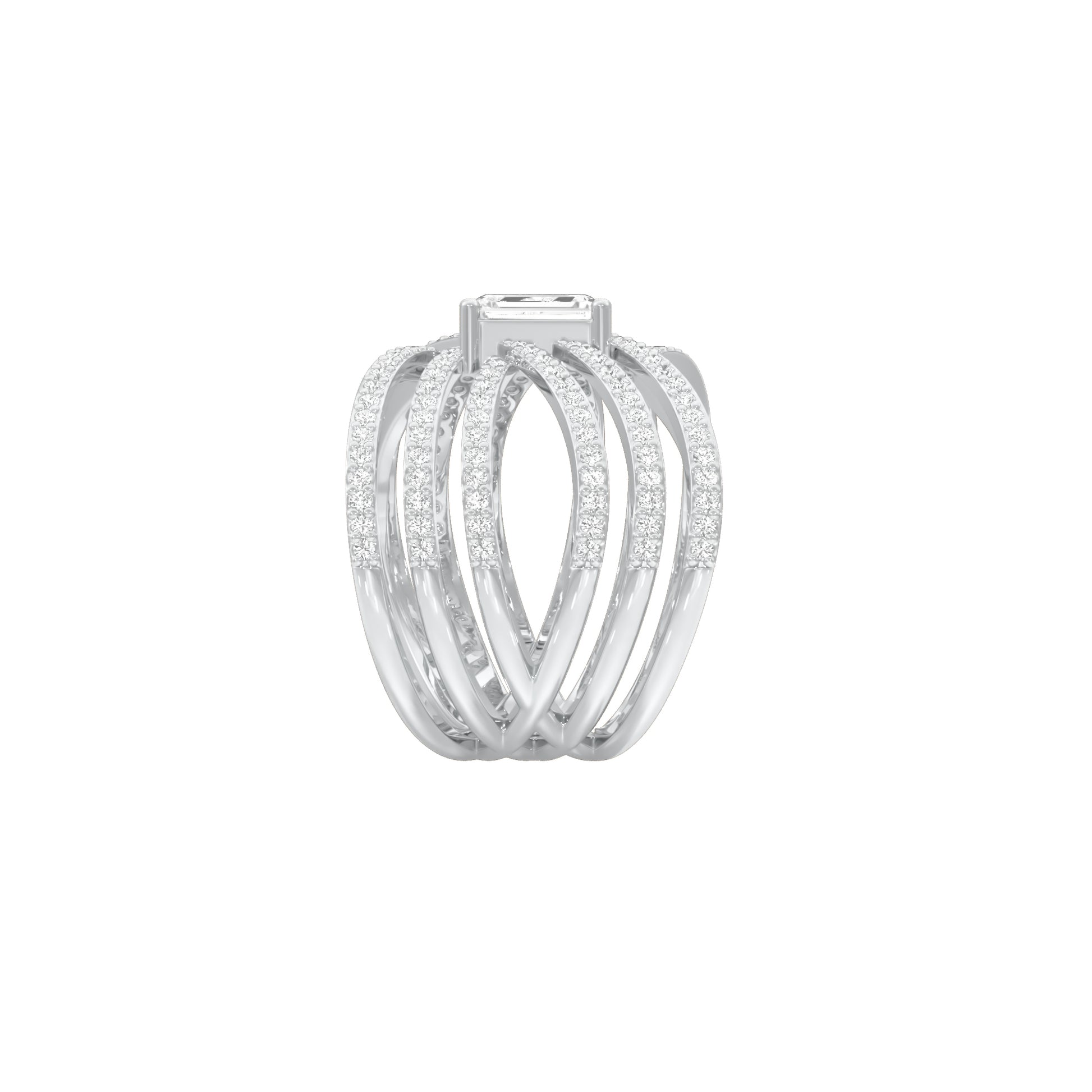 DLR001783 18 KT / White Gold / 22