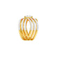DLR001783 18 KT / Yellow Gold / 22