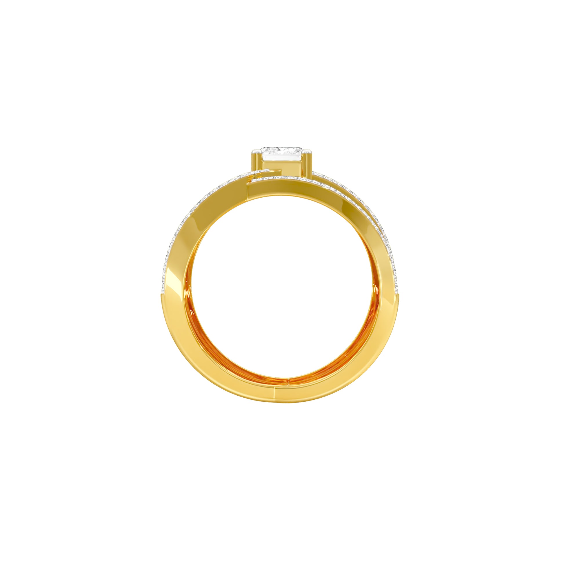 DLR001783 18 KT / Yellow Gold / 22