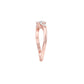 Star Power Diamond Ring 18 KT / Rose Gold / 18