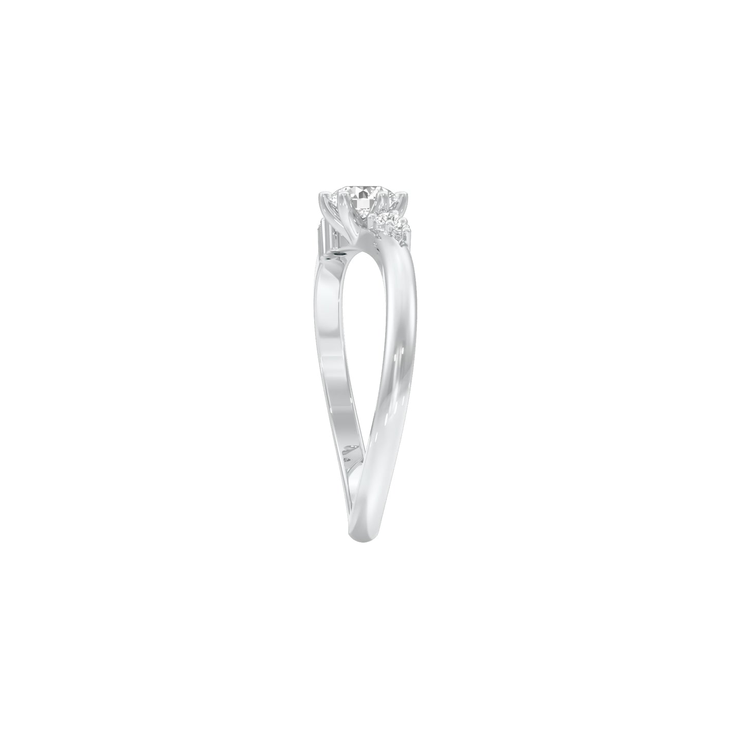 Star Power Diamond Ring 18 KT / White Gold / 18