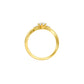 Star Power Diamond Ring 18 KT / Yellow Gold / 18
