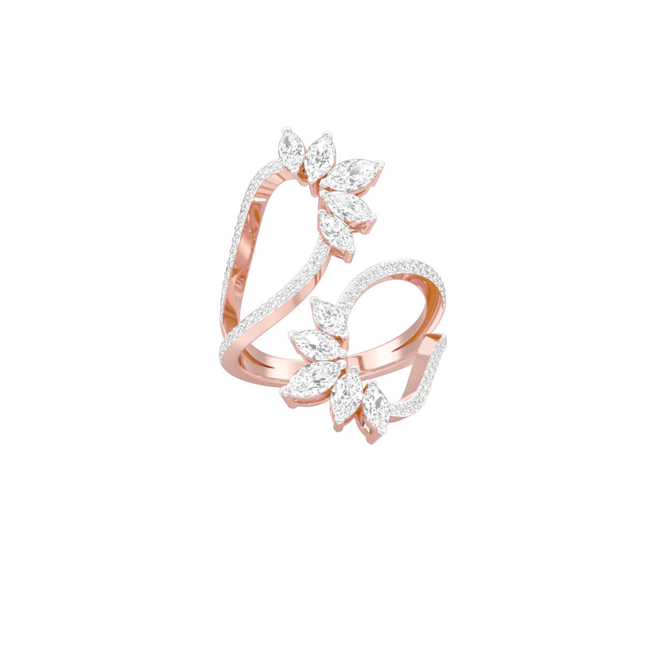 DLR001788 18 KT / Rose Gold / 22