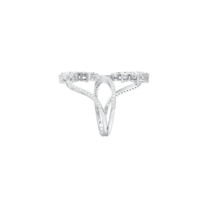 DLR001788 18 KT / White Gold / 22