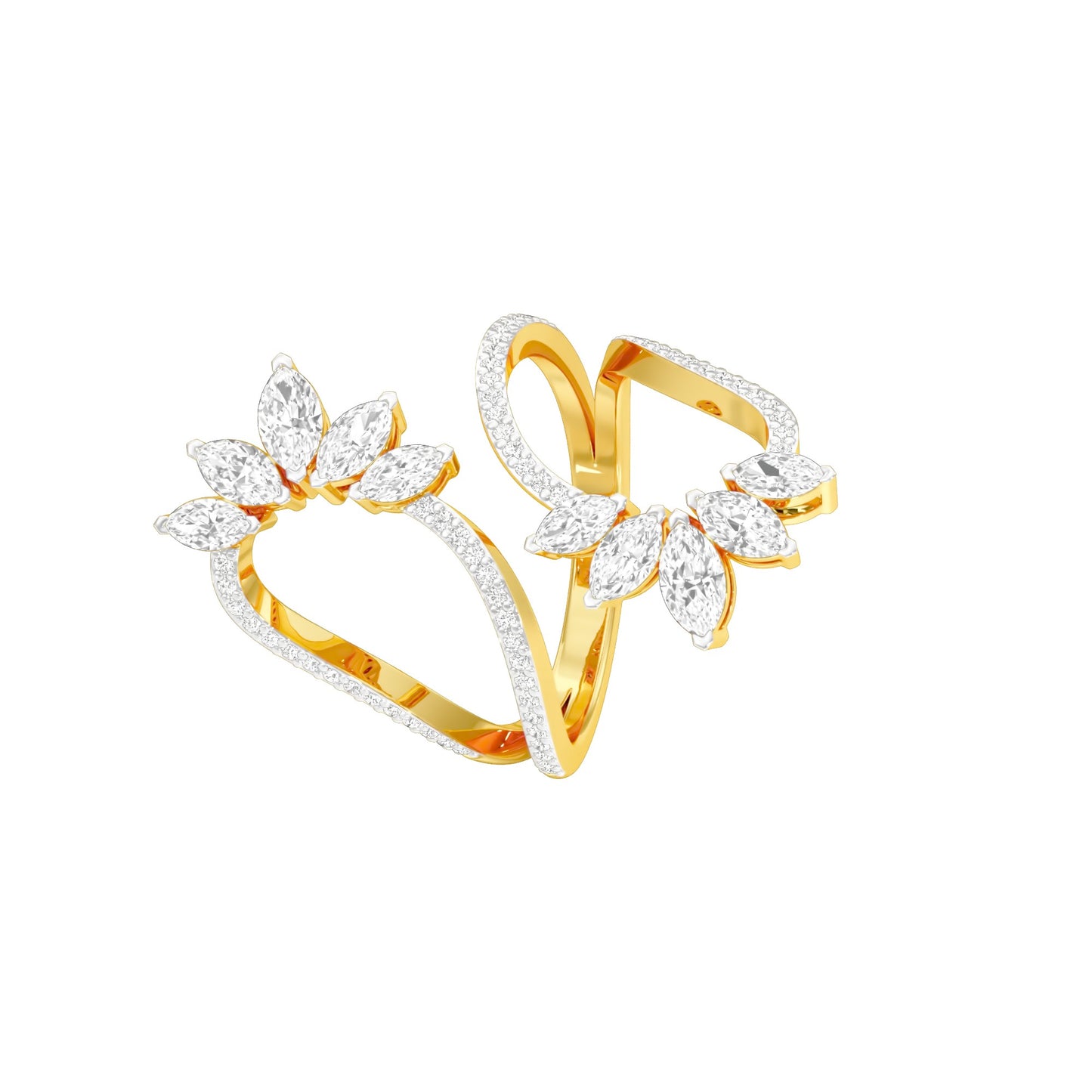 DLR001788 18 KT / Yellow Gold / 22