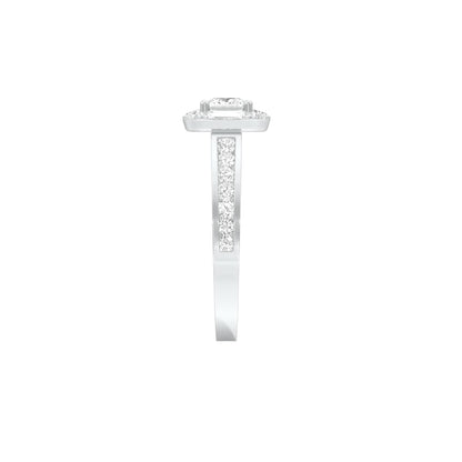 DLR001789 18 KT / White Gold / 22