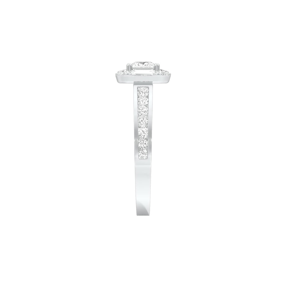 DLR001789 18 KT / White Gold / 22