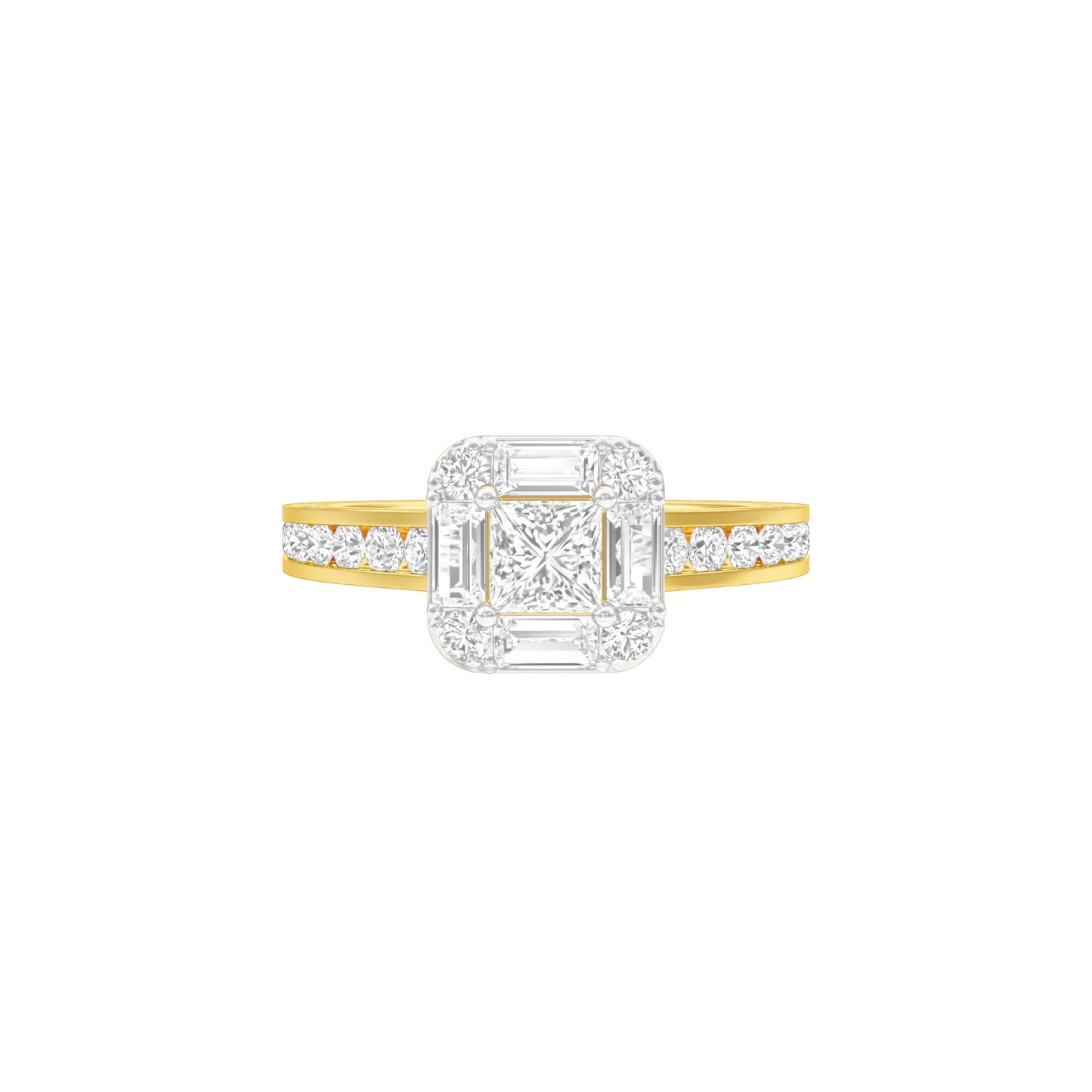 DLR001789 18 KT / Yellow Gold / 22
