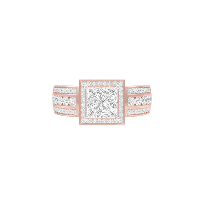 DLR001790 18 KT / Rose Gold / 22