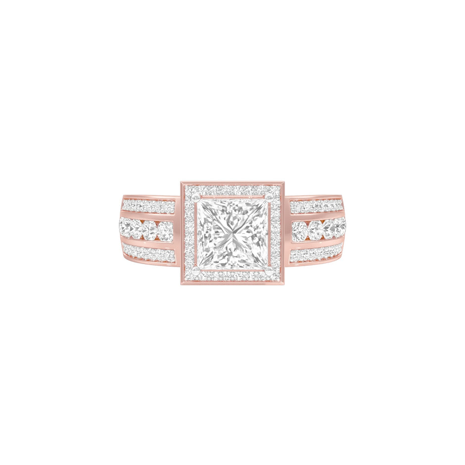 DLR001790 18 KT / Rose Gold / 22