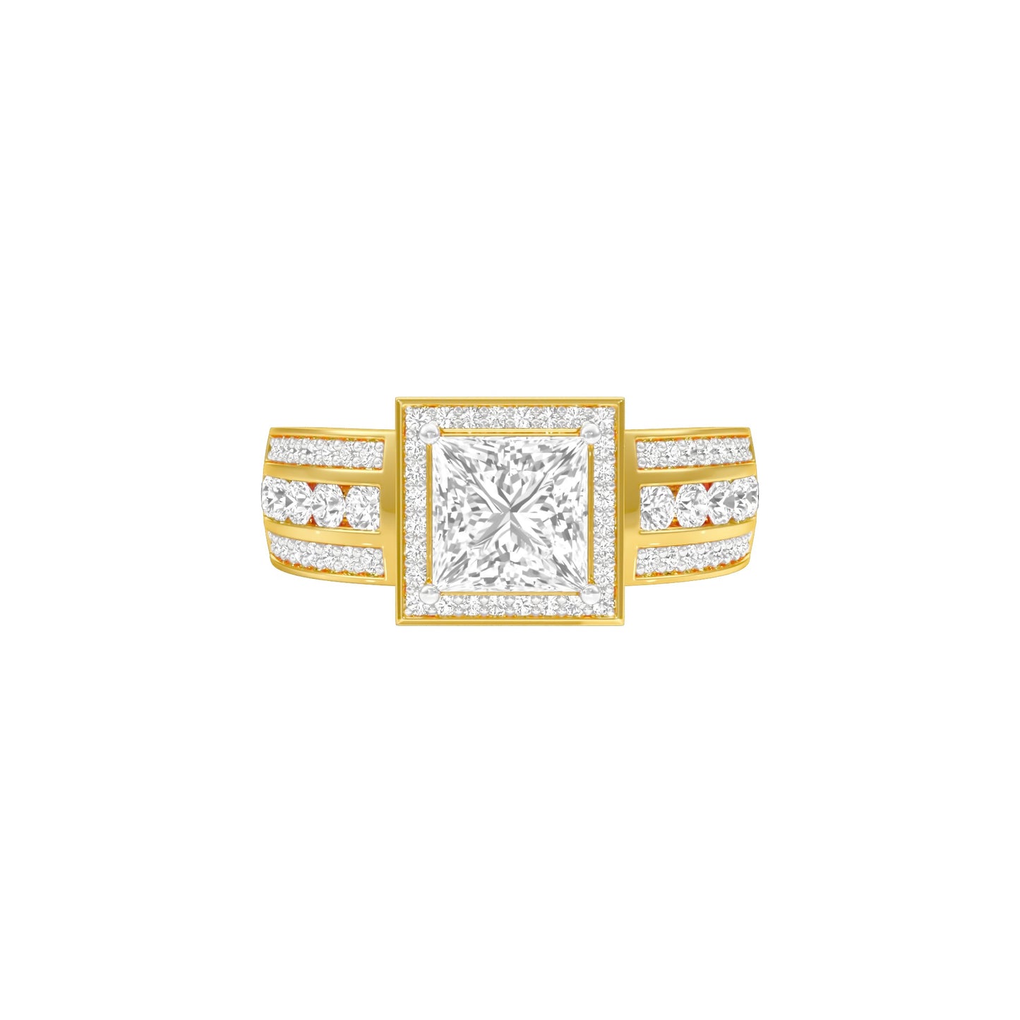 DLR001790 18 KT / Yellow Gold / 22