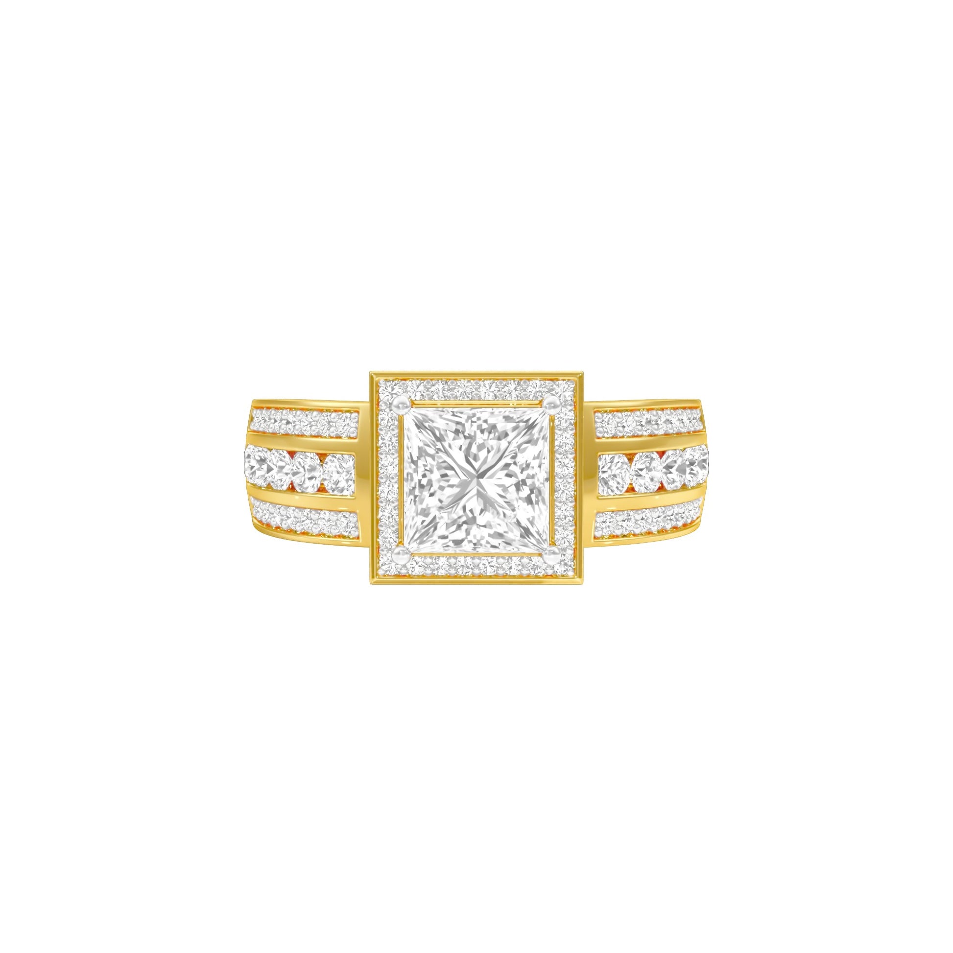 DLR001790 18 KT / Yellow Gold / 22