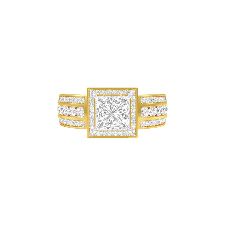 DLR001790 18 KT / Yellow Gold / 22