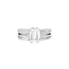DLR001792 18 KT / White Gold / 22