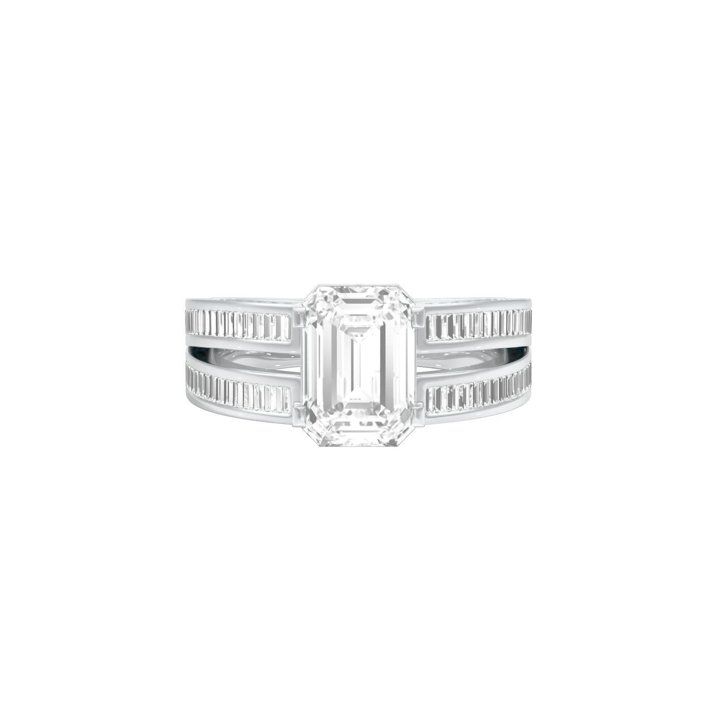 DLR001792 18 KT / White Gold / 22