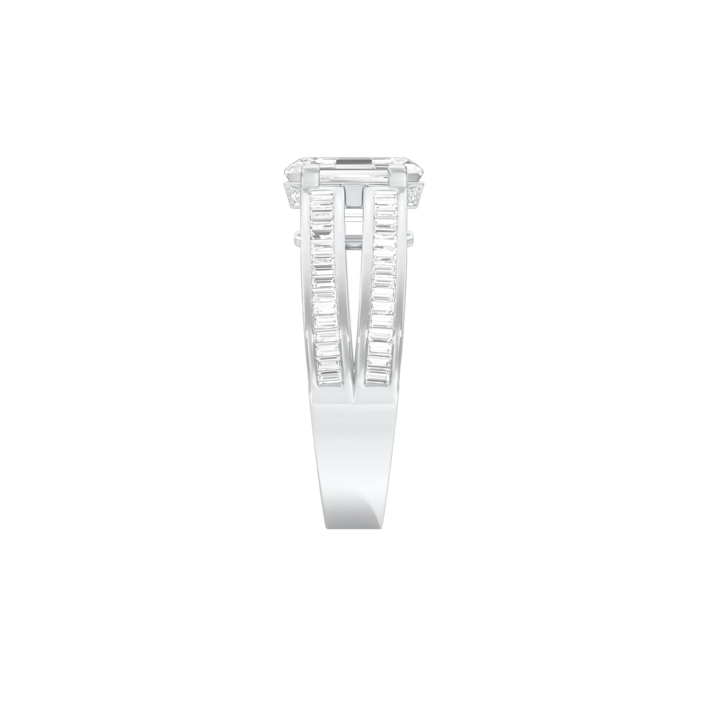 DLR001792 18 KT / White Gold / 22