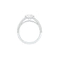 DLR001792 18 KT / White Gold / 22