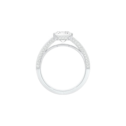 DLR001792 18 KT / White Gold / 22