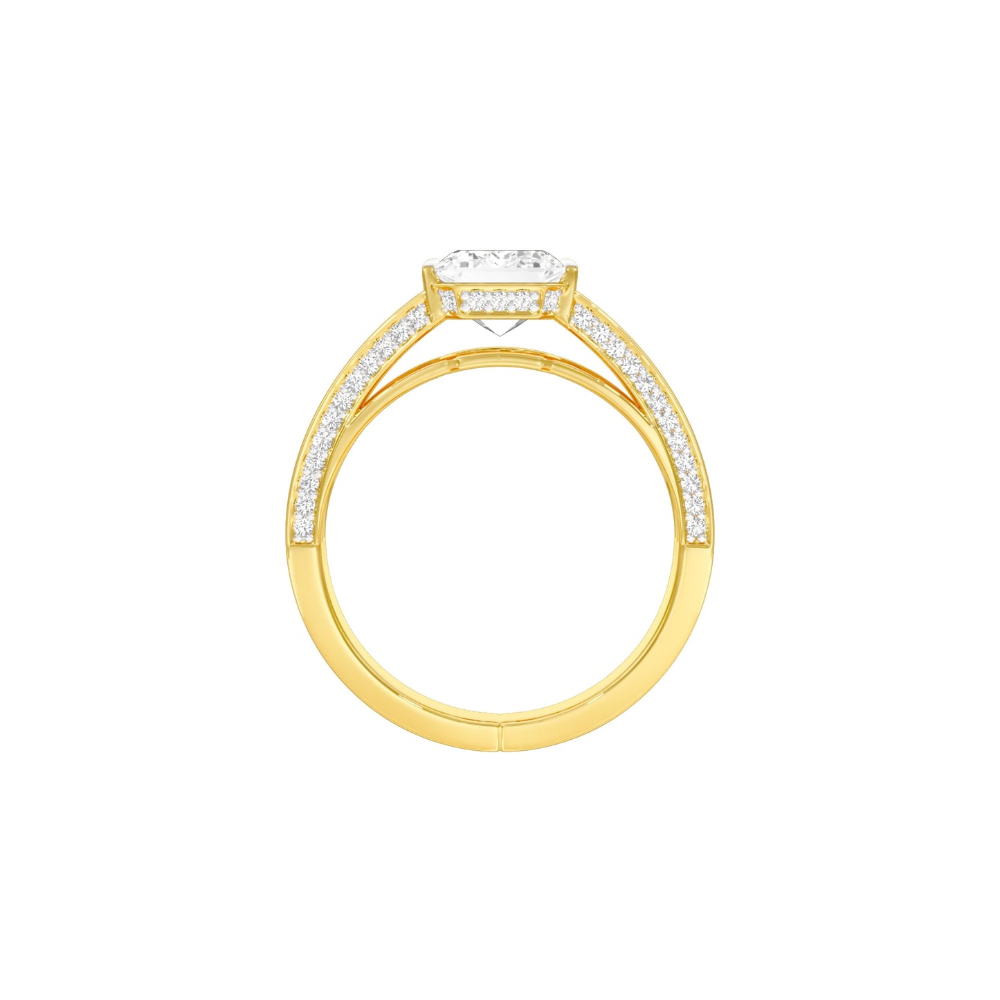 DLR001792 18 KT / Yellow Gold / 22
