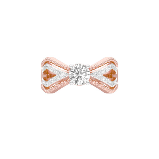 DLR001793 18 KT / Rose Gold / 22