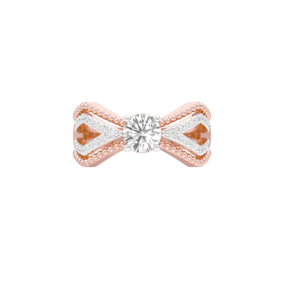 DLR001793 18 KT / Rose Gold / 22