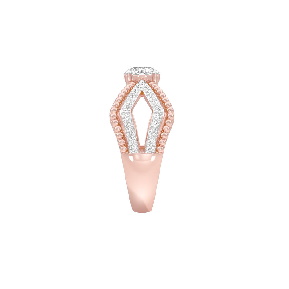 DLR001793 18 KT / Rose Gold / 22