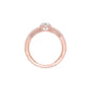 DLR001793 18 KT / Rose Gold / 22